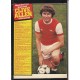 Signed picture of Clive Allen the Arsenal footballer.